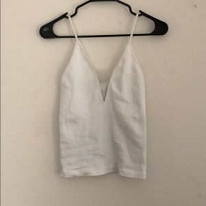 Free people intimately tank with mesh detailing